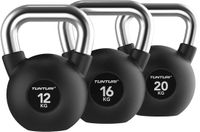 Tunturi Platinum Rubber Kettlebell - 12-20kg - Set