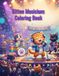 Kitten Musicians Coloring Book