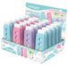 Keyroad Gum voor kinderen, grappige gummen pastel, schuiver, doos, 20 stuks gummen voor kinderen, kleurenmix