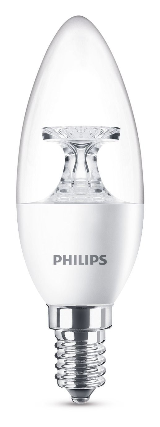 Philips Kaarslamp LED E14 - 4W - 250lm - Warm Wit