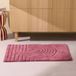 NOUS Living tapis de bain rose foncé (80x50 cm)