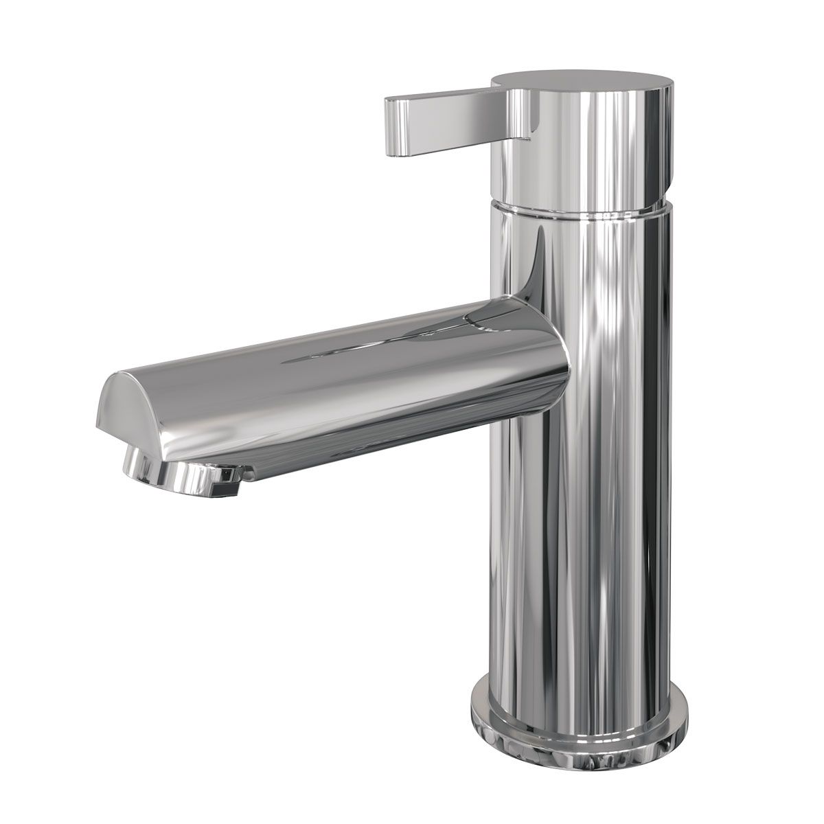 Brauer Wastafelkraan Chrome Edition Opbouw Laag Mengkraan Rond Coldstart Chroom 1 Greeps