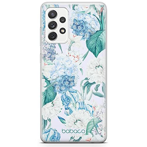 BABACO ERT GROUP mobiele telefoonhoesje voor Samsung A52 5G / A52 LTE 4G / A52S 5G - Babaco Flowers 028