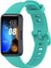 By Qubix Qubix - Siliconen bandje met gesp - Turquoise - Geschikt voor Huawei Band 10 / 9 / 8