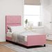 Maison Exclusive - Lit boxspring avec tête de lit Rosa 80 x 200 cm, velours