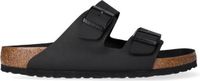Birkenstock Arizona Slippers Senior Zwart Leer Maat 41