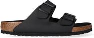 Birkenstock Arizona Slippers Senior Zwart Leer Maat 41