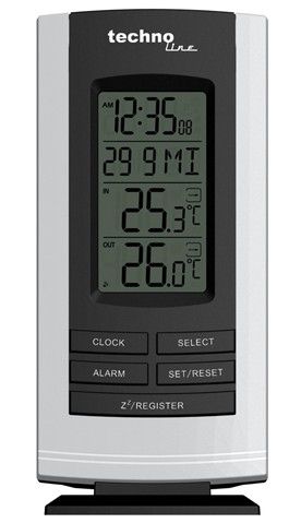 Technoline WS 9180 Digital Weather Station - Black/White