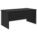 vidaXL Salontafel Zwart Eiken Bewerkt Hout 102 x 50,5 x 46,5 cm