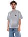 LEVI'S ® Shirt 'S/S Workwear Pocket Tee Porter Stripe Medium' grijs