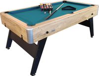 TopTable Magiq Wood 6,5ft - Gemakkelijk Opklapbare Pooltafel