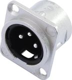 Neutrik XLR mounting plug 3pin NC3MDL-1