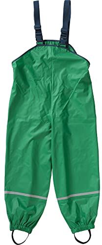 Playshoes Unisex-kinder regenbroek Regenlatzhose, Groente, 86