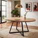 Table à manger extensible en bois pour 4-6 personnes