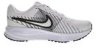 Nike Run Defy Lage Sneakers Unisex Kinderen Wit/Zwart-Smoke Grey