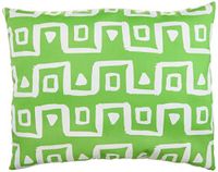BonaMaison Decoratieve kussensloop, benzine groen-wit werpkussens, decoratieve kussenslopen voor woonkamer, bank, slaapkamer, maat: 45x60 cm - ontworpen en vervaardigd in Turkije