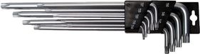 SW-Stahl 5-sterren Stiftsleutel 9-delig T10 - T50, 04494L