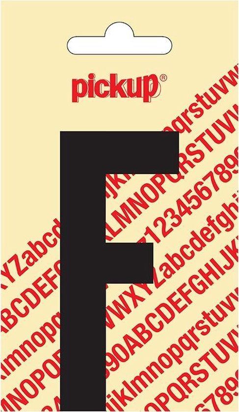 Pickup Plakletter Nobel 90 mm zwart F