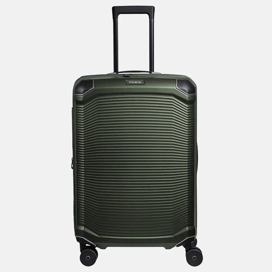 Travelite Millennium reiskoffer 67 cm pine green