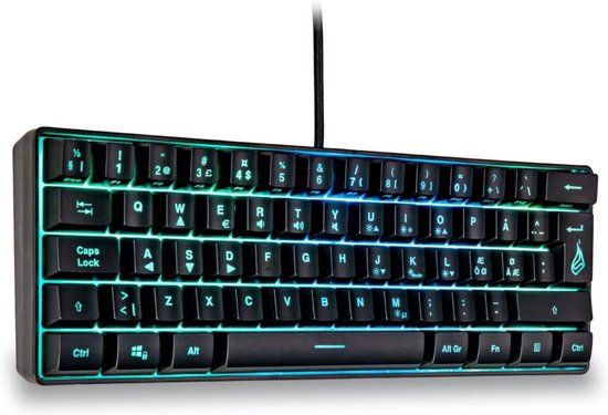 SureFire KingPin X1 60% RGB Gaming Keyboard QWERTZ (SCA)