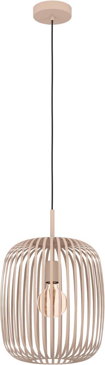 EGLO Romazzina Hanglamp - Ø 32,5 cm - Zandkleur - E27 - Staal