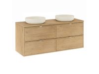 Elias Double lavabo 120cm Bois