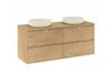 Elias Double lavabo 120cm Bois