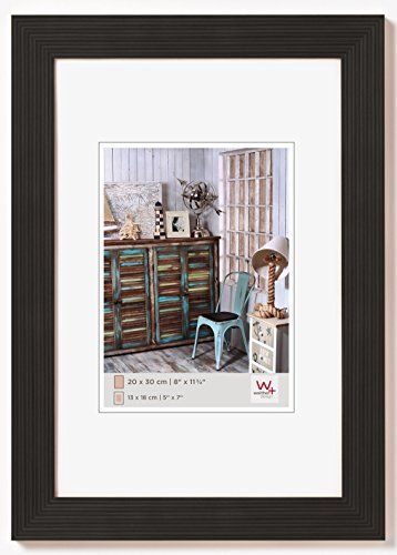 Walther Design HI520B Grado Holzrahmen - 15 x 20 cm - schwarz