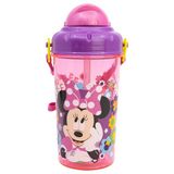 STOR Kinderdrinkfles met Rietje Minnie Mouse 465ml