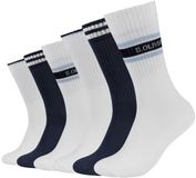 s.Oliver Tennissokken Unisex, 6-pack gerecycled katoen RCS Essentials sokken platte naden verstevigde hiel en teen dagelijks gebruik sport sokken heren dames comfortabel klassiek katoenmix