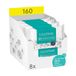 LILLYDOO Vochtige doekjes gezicht & handen 160 stuks (8 x 20), 100% plasticvrij