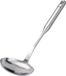 Fissler Essential Roestvrijstalen schuimlepel (35 cm) met ophangoogje, vaatwasmachinebestendig