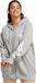adidas Sportswear Essentials Linear French Terry Ritshoodie (Grote Maat) - Dames - Grijs