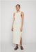 Urban Classics Racerback Rib Lange jurk - Creme - XL