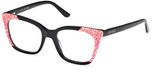 Guess GU50268 005 shiny black 47/16/130 Meisje Brilmonturen