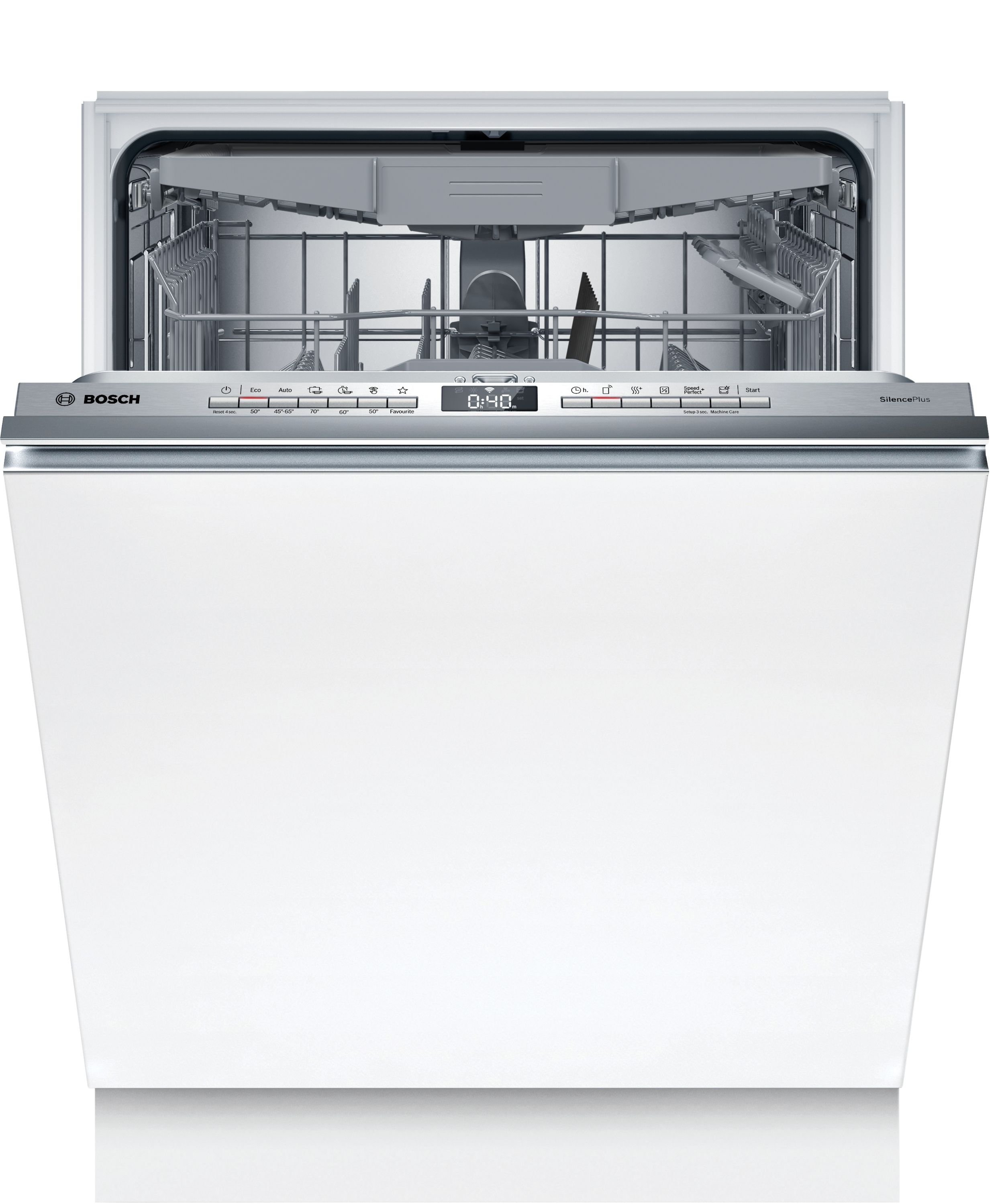Bosch SBH4ECX28E - Serie 4 - Inbouwvaatwasser - 60 cm - Extra hoog - Energielabel A - Home Connect - Geschikt voor IKEA keukens