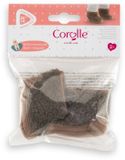 Corolle Poppenlaarsjes Schapenvacht-look Bruin 36cm