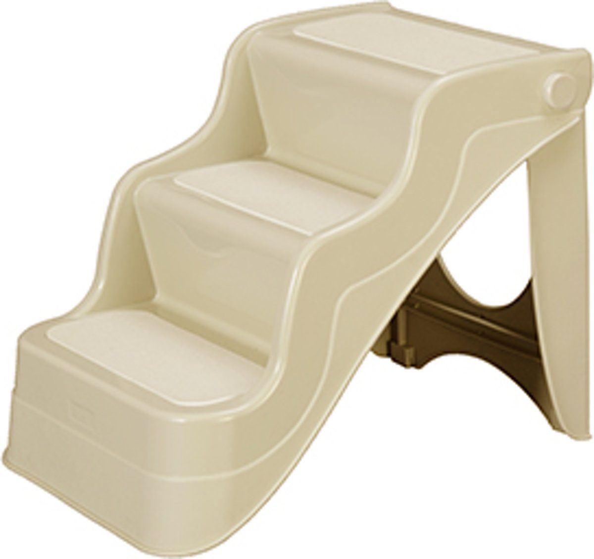 FLAMINGO Hondentrap Easystep Inklapbaar Beige