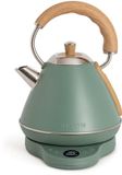 CREATE Elektrische waterkoker 1 L met temperatuurregeling - Sage - KETTLE RETRO PRO