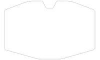 Puig 21864W dashboardbescherming, transparant