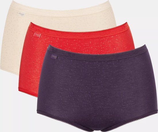 sloggi Basic+ Maxi C3P Holiday Dames Onderbroek - MULTI-COLOUR - Maat 44