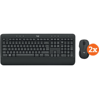 Logitech MK545 Draadloze Toetsenbord en Muis - QWERTY - 2-Pack