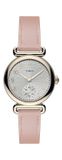 Timex TW2T88400 - Dames Polshorloge - Leer - Roze - 32 mm