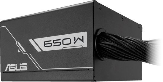 ASUS PRIME Serie - 650W ATX Voeding - 80 PLUS Bronze - Zwart