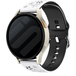 Polar Bracelet silicone 'Fleur' Polar Ignite 3 (blanc/noir)