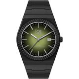 Ice-Watch ICE power PW1 Black Khaki radical Zwart herenhorloge met siliconen band 025762 (41mm)
