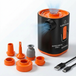 Porbi Mini Pompe à Air Extérieure 30 W H5, Orange