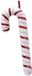 Decoris Kaemingk Decoris Kunststof Kerstbal - Zuurstok 34cm Rood/Wit