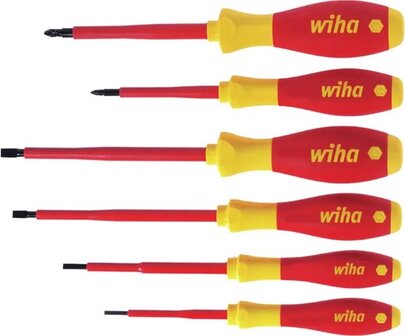Wiha Softfinish Electric Schroevendraaierset - 6-Delig - 25477