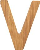 Small foot - ABC Bamboo Letter V